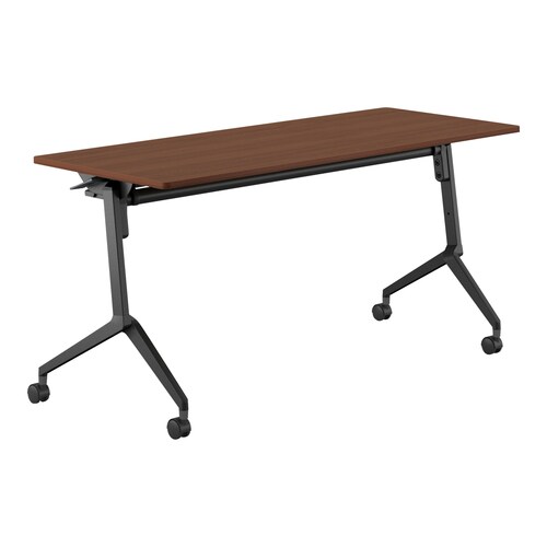 会議テーブル リーフライン 幕板なし・棚付