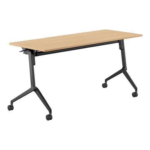 会議テーブル リーフライン 幕板なし・棚付