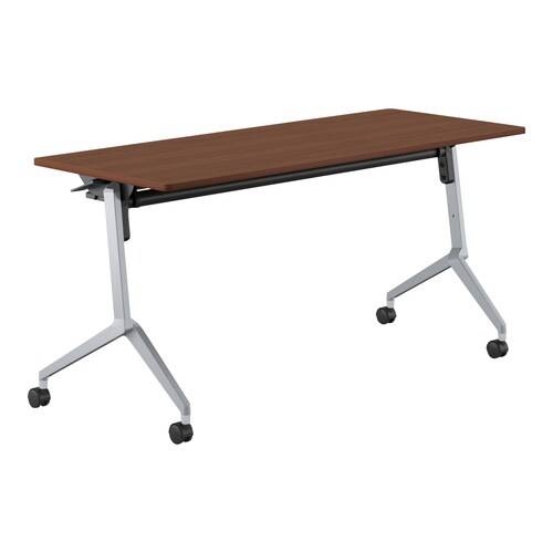 会議テーブル リーフライン 幕板なし・棚付