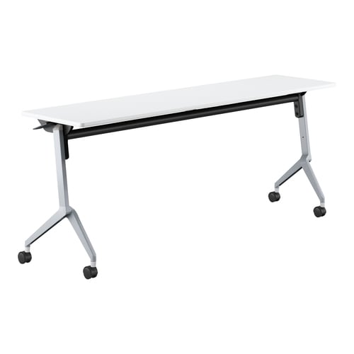 会議テーブル リーフライン 幕板・棚なし