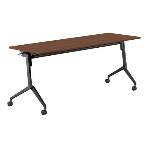 会議テーブル リーフライン 幕板なし・棚付