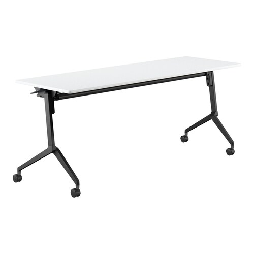 会議テーブル リーフライン 幕板なし・棚付