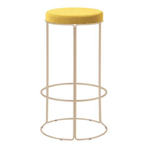 スツール CK−750 ハイ ベージュ塗装脚