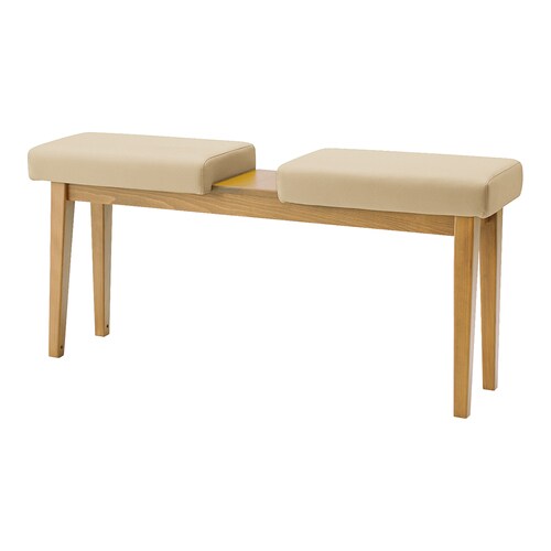 ロビーチェア レフィナ 2人用  ハイシート