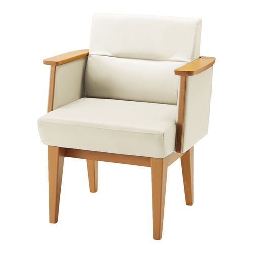 ロビーチェア レフィナ 1人用 R無肘付ロー