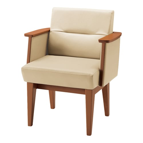 ロビーチェア レフィナ 1人用 R無肘付ロー