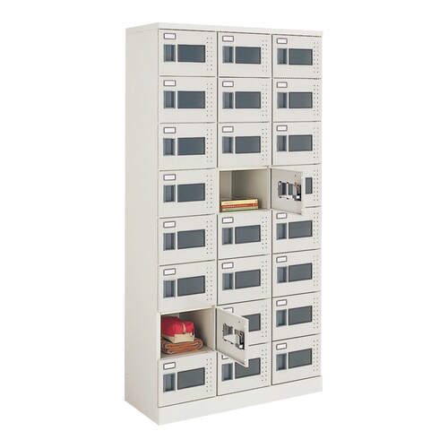 スクールロッカー ハイ3×8窓付扉 引き手のみ