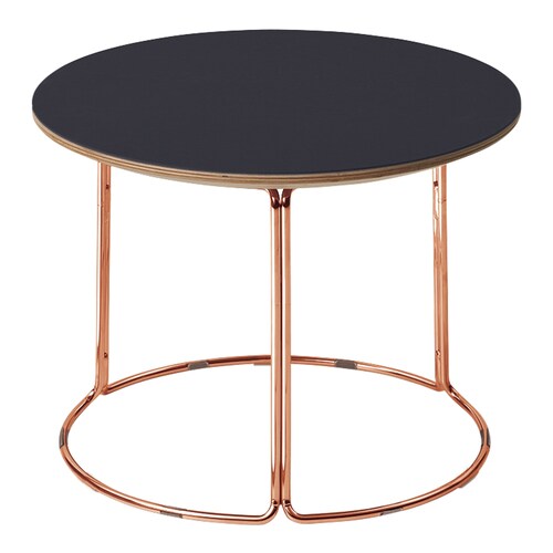 テーブル CK−750 リノリウム天板 カッパー脚