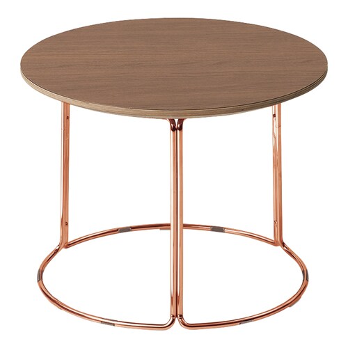 テーブル CK−750 メラミン天板 カッパー脚