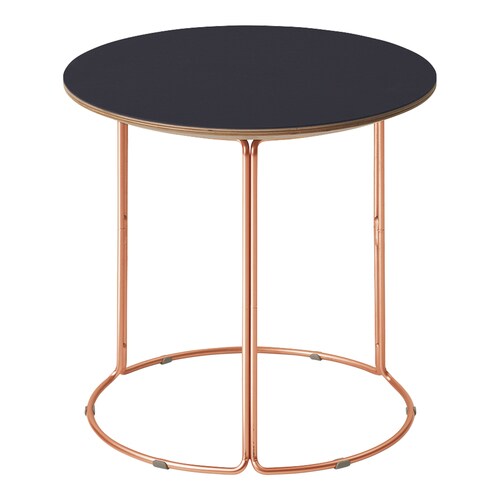 テーブル CK−750 リノリウム天板 カッパー脚