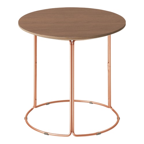 テーブル CK−750 メラミン天板 カッパー脚