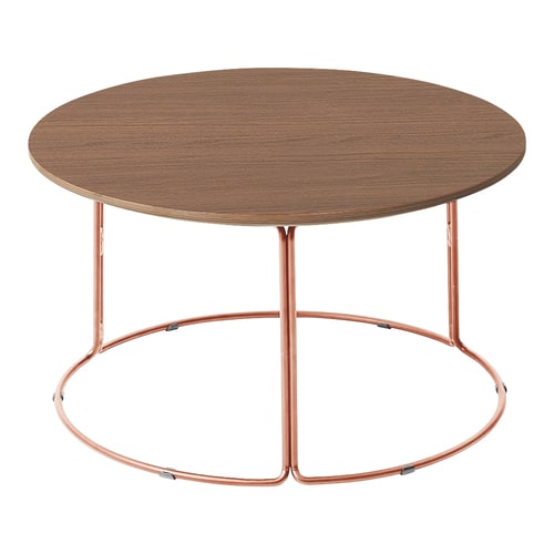 テーブル CK−750 メラミン天板 カッパー脚