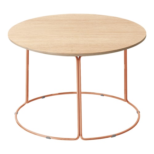 テーブル CK−750 メラミン天板 カッパー脚