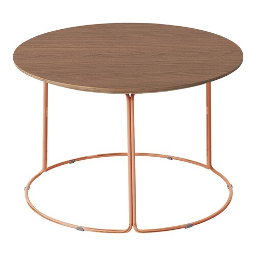 テーブル CK−750 メラミン天板 カッパー脚