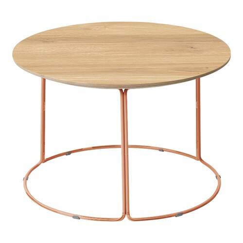 テーブル CK−750 メラミン天板 カッパー脚