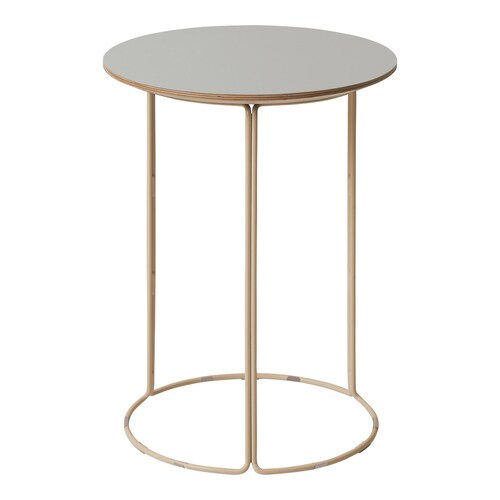 テーブル CK−750 リノリウム天板 ベージュ脚