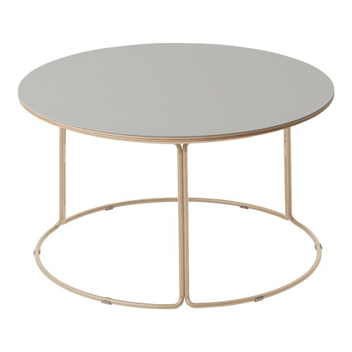 テーブル CK−750 リノリウム天板 ベージュ脚