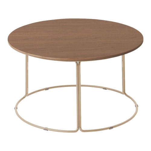 テーブル CK−750 メラミン天板 ベージュ脚