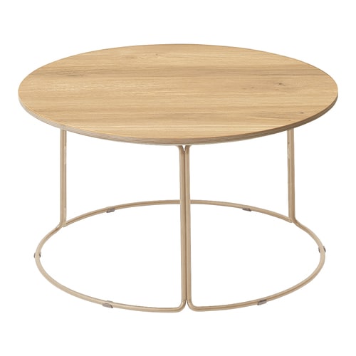 テーブル CK−750 メラミン天板 ベージュ脚