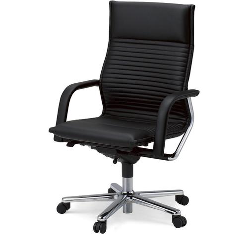 肘付キルティング FSラインメッキ脚背座アーム本革