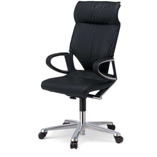 肘付エグゼクティブ モダス 背座アーム本革