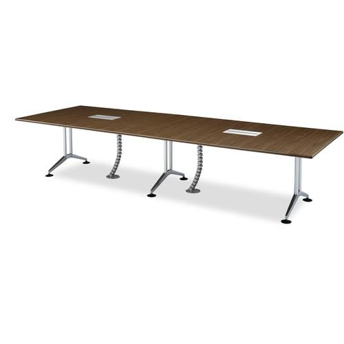 会議用テーブル ロゴン 配線付き