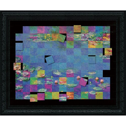 名画モザイクアート モネ 睡蓮L