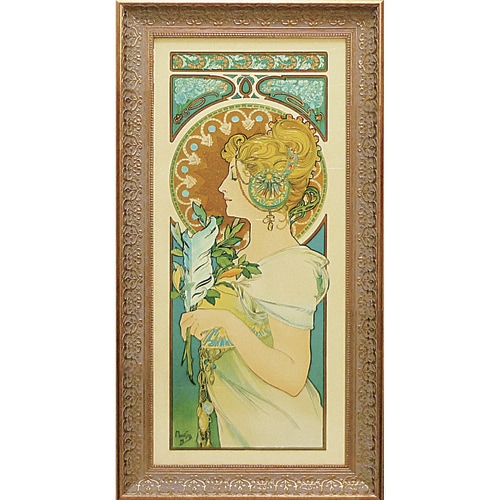 アールヌーボー 羽根