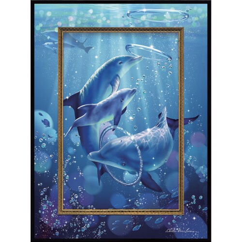 ラッセンアート ドルフィンシンフォニーM