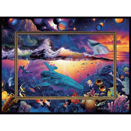 ラッセンアート ギャラクシーオブライフ3M