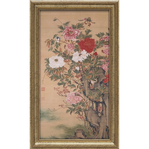 伊藤若冲 牡丹図