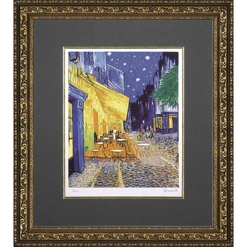 ゴッホ 夜のカフェテラス