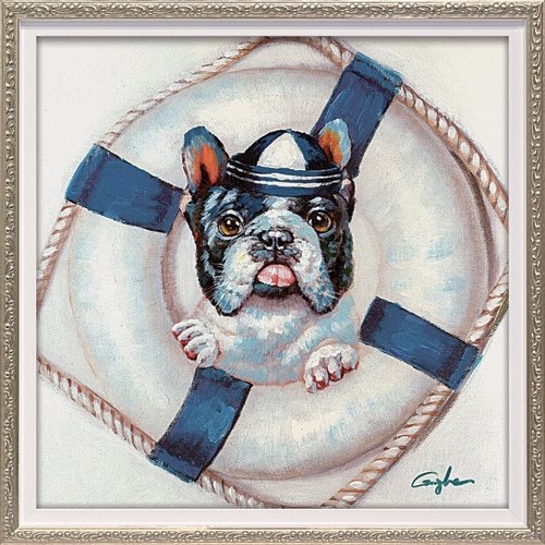 オイルペイントアート シーマンドッグ S