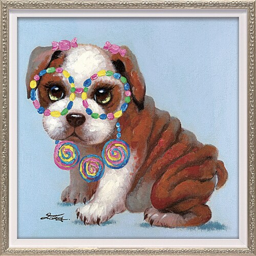 オイルペイントアート ロリポップパピー S