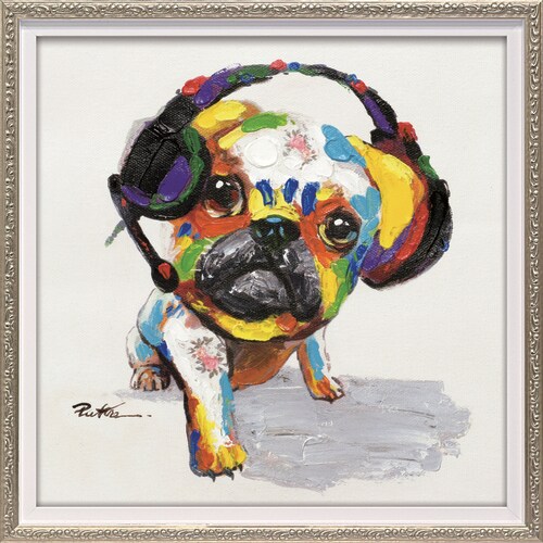 オイルペイントアート Bdog S