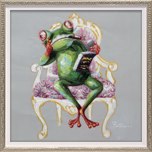 オイルペイントアート カエルディレクター S