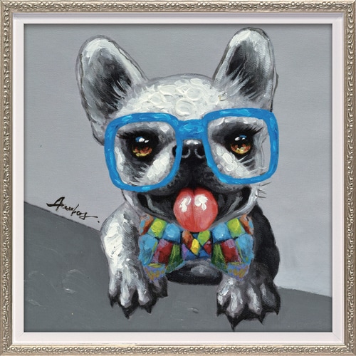 オイルペイントアート ブルーグラス S