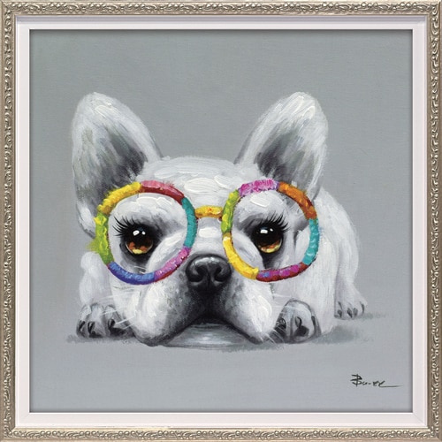 オイルペイントアート カラフルグラス S