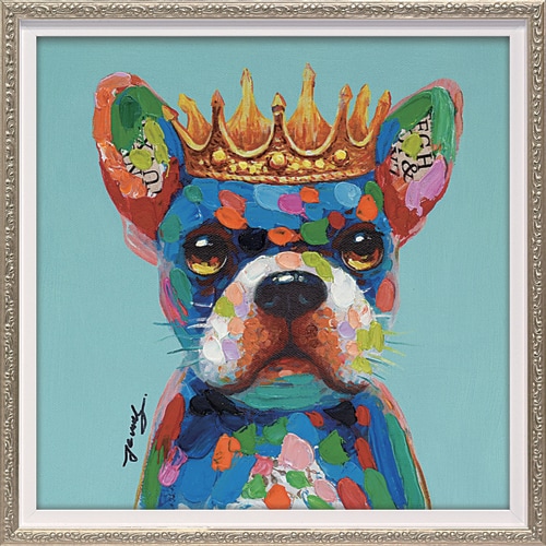 オイルペイントアート ブルーキング S