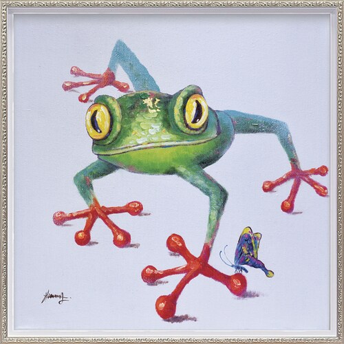 オイルペイントアート クロールフロッグ M