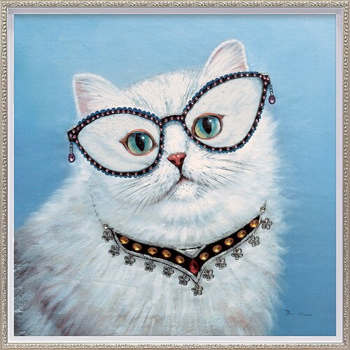 オイルペイントアート プレシャスキャット M
