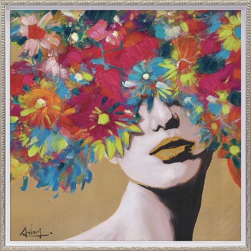 オイルペイントアート コスモスウーマン M