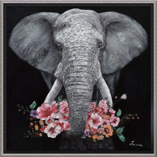 オイルペイントアート ギブ・ア・フラワー M