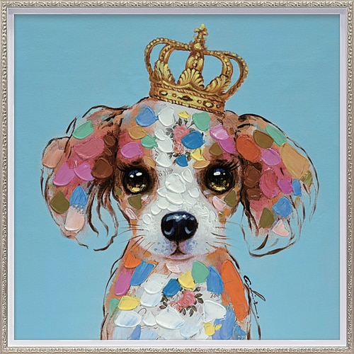 オイルペイントアート キングカラフル M