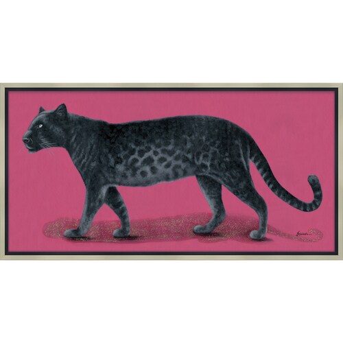 オイルペイントアート レッドブラック