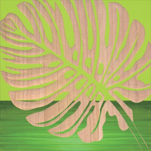 Wスカルプチャー モンステラ2 GR+NP