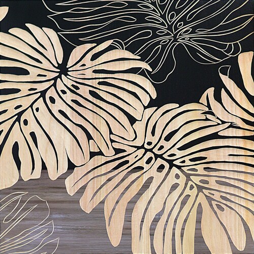 Wスカルプチャー ワイルドモンステラBK+NP