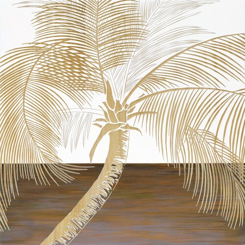 Wスカルプチャー パームツリー WH+NP