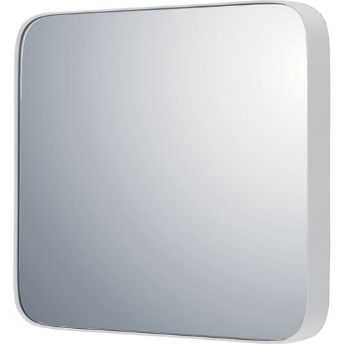 スリムミラー ラウンドコーナーM グロスWH