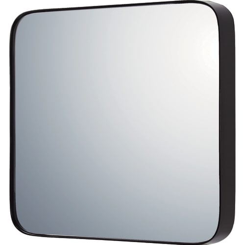 スリムミラー ラウンドコーナーL グロスBK